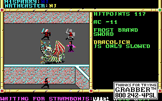 Recovered NWN screenshot dracolich.gif