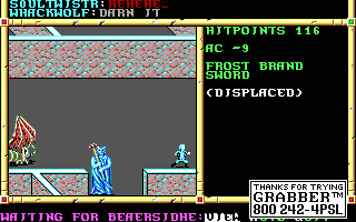 Recovered NWN screenshot whackwolf.gif